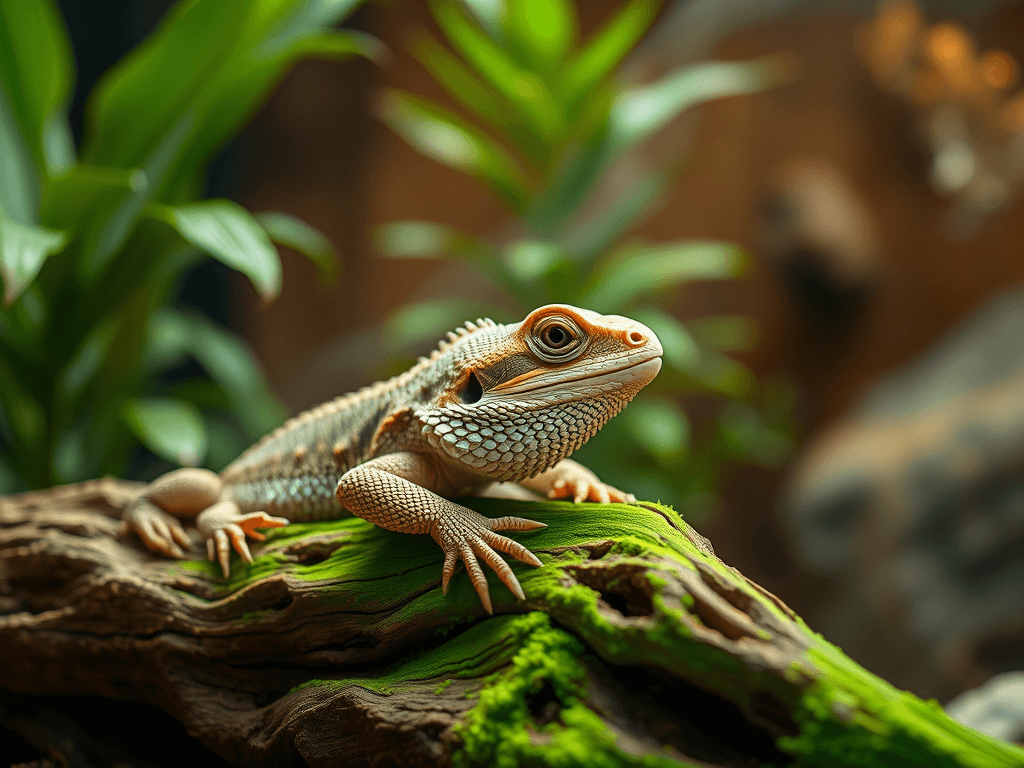 Ile żyją agamy brodate w terrarium?