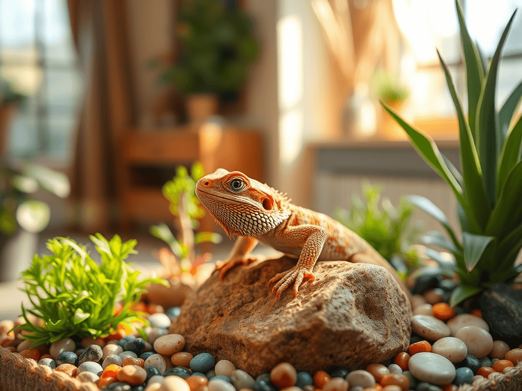 Jak zbudować terrarium dla agamy brodatej?