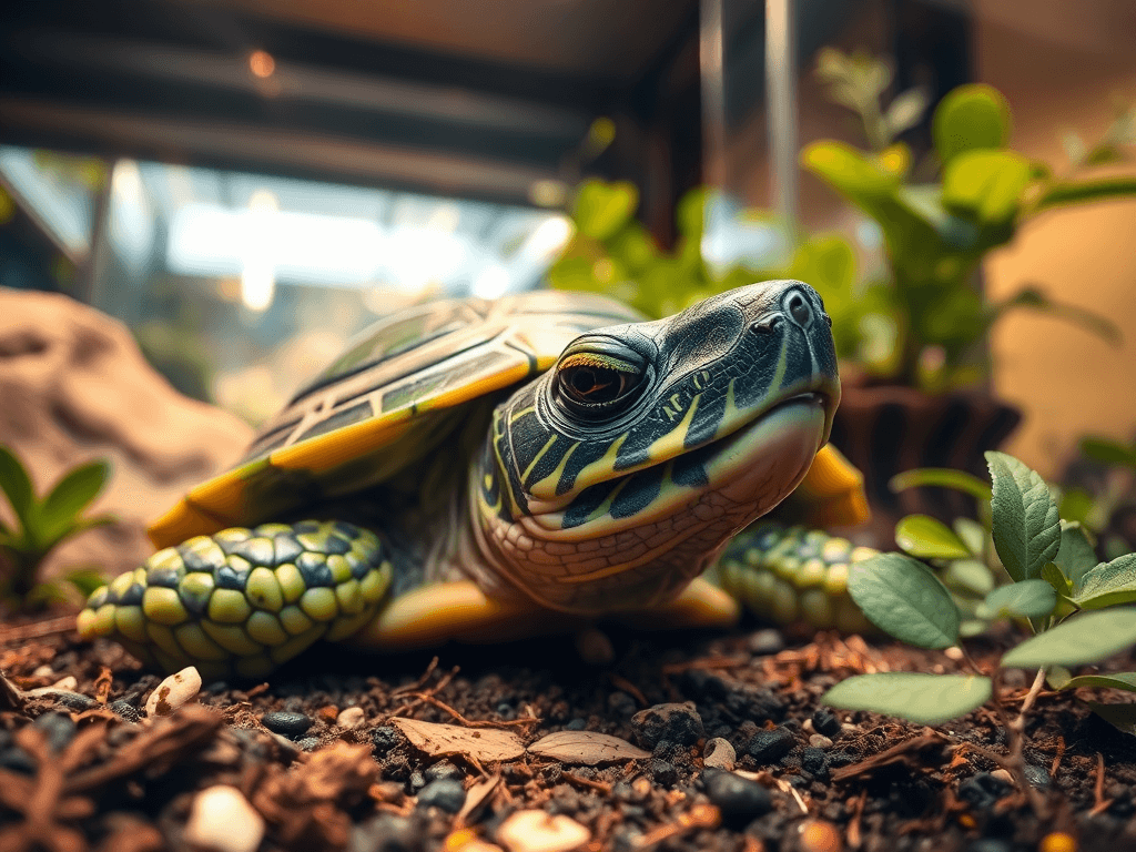Jakie oświetlenie do terrarium dla żółwia?