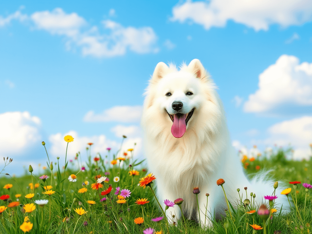 Pies Samoyed – opis rasy, wymagania