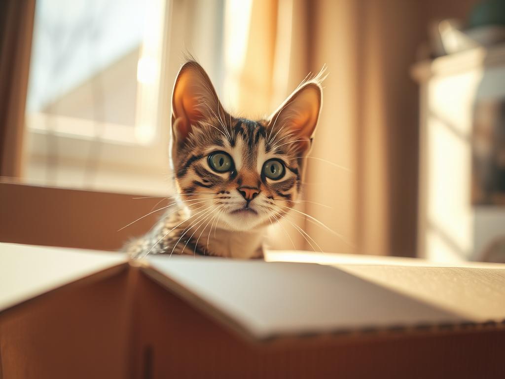 Dlaczego koty chowają się w ciasnych miejscach?