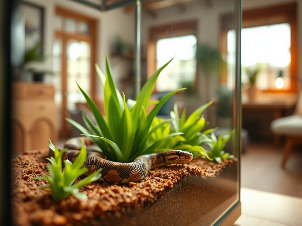 Jak przygotować terrarium dla węża zbożowego?